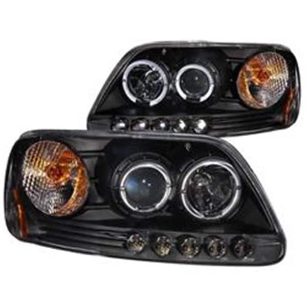 Kento Gear 97-02 Expedition 97-03 Ford F-150 Headlights Projector with Halo LED - Black KE3632901 - main